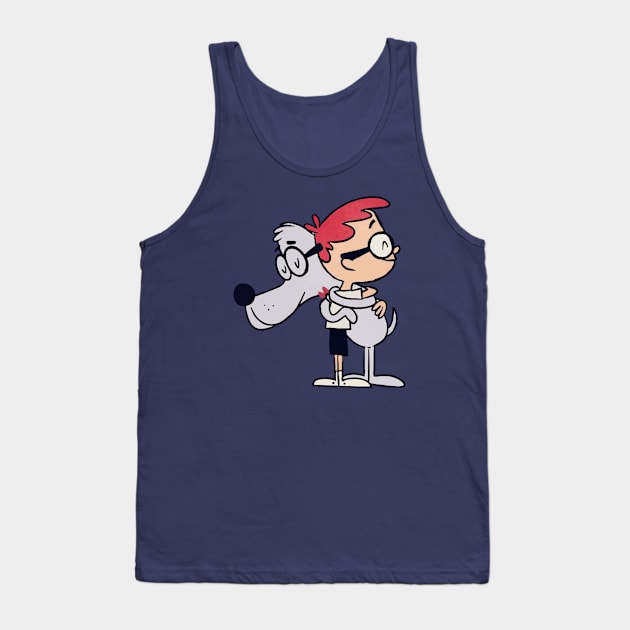 Mr Peabody and Sherman Tank Top by kareemik